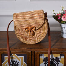 Load image into Gallery viewer, Mini Beach Straw Bag